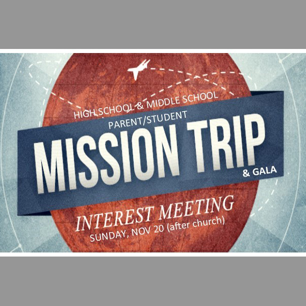 BFSM Mission Trip