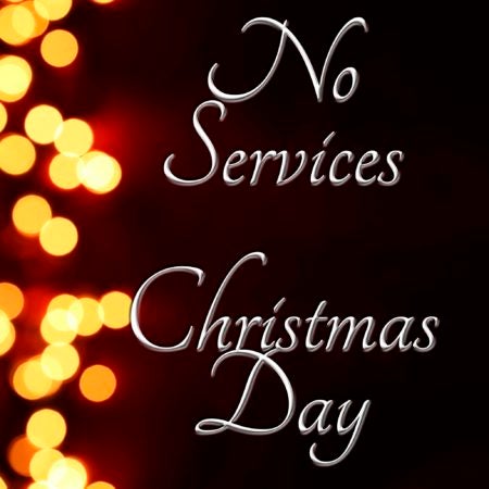 No Christmas Services
