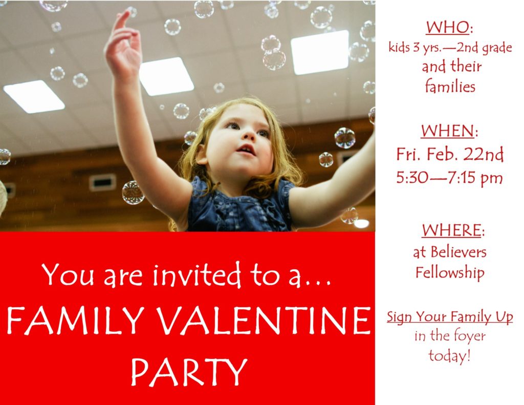 Family Valentine Party