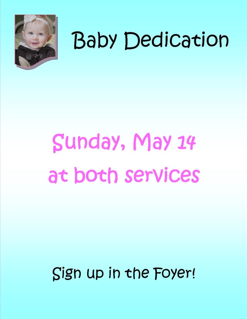 Baby Dedication