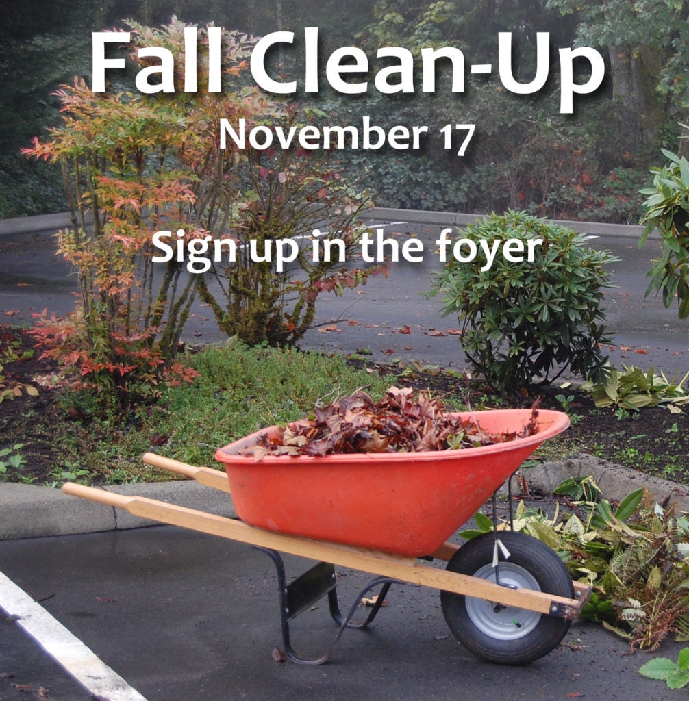 Fall Grounds Clean-Up